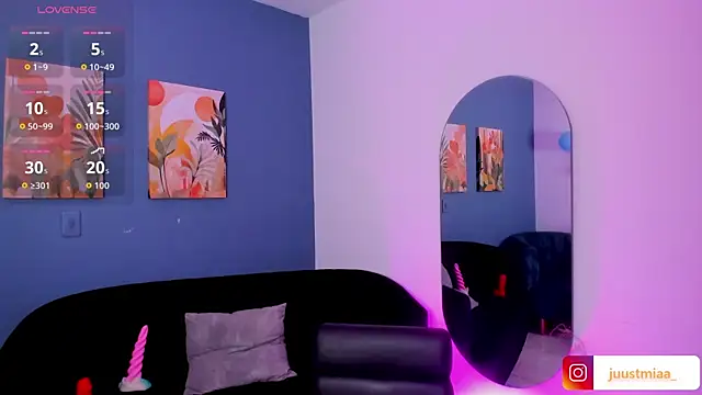 XXX chat uživo modela Justmia69