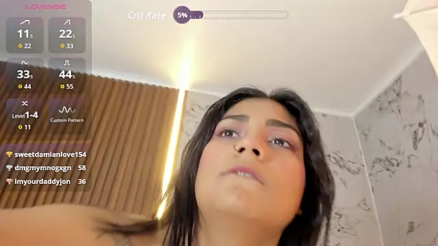 XXX chat uživo modela NINAMARTINS
