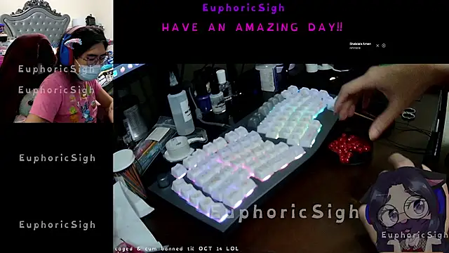 EuphoricSigh webcam show