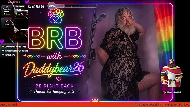Daddybear26 라이브 XXX 채팅