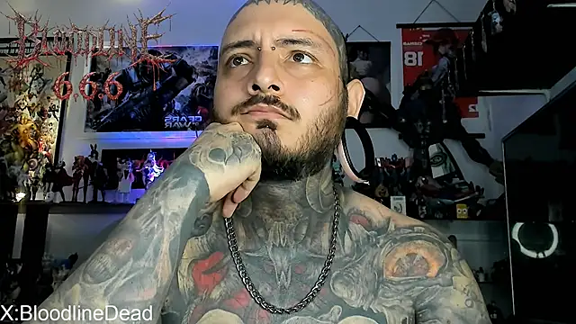 DEATHINK666XX Шоу с уебкамера