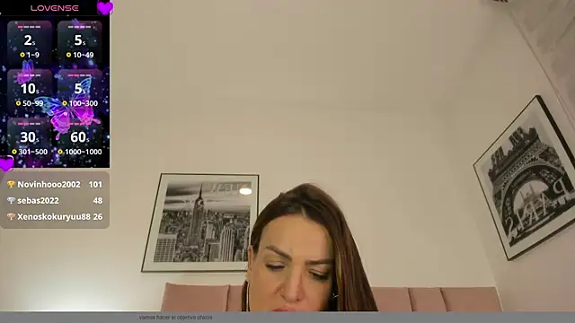 Chat XXX en directo de Michelle09_