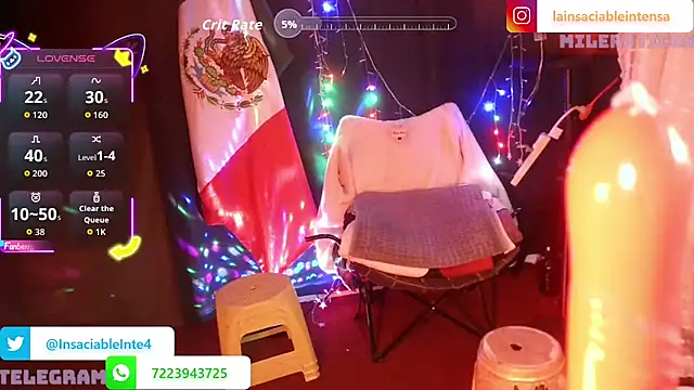 LaInsaciableIntensa 现场XXX聊天