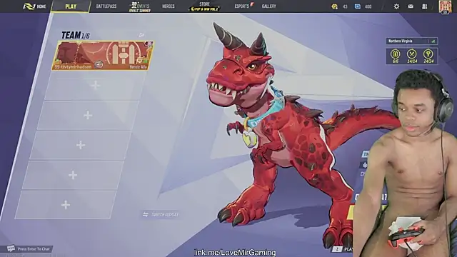 Show webcam de lovemirgaming
