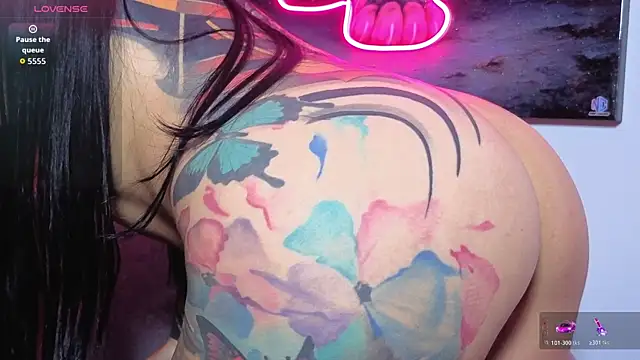 Chat +18 de SofiaInk ao vivo