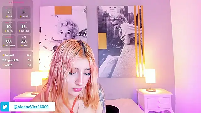 AlannaViera's Live XXX Chat