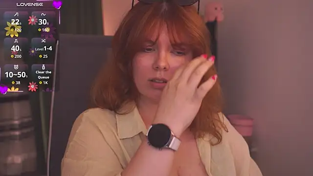 XXX chat uživo modela KeytSilvas
