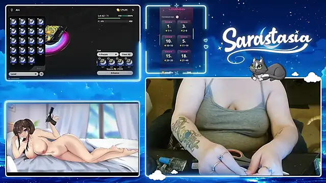 Chat XXX en directo de Sarastasia417