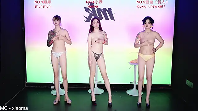 Show de Mkong-001 na webcam