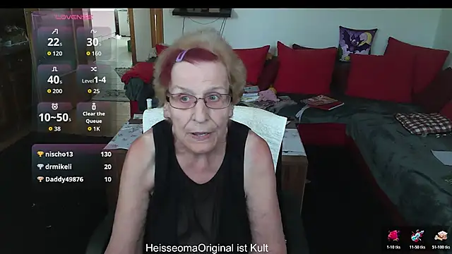 HeisseomaOriginal Chat XXX in diretta