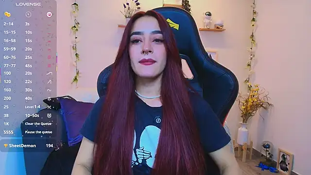 Chat +18 de ViolethRosse ao vivo