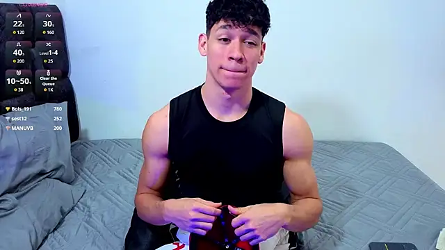 Luke_Muscle 网络视讯表演