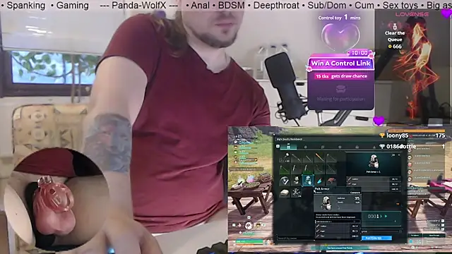 Chat XXX ao vivo de Panda-WolfX