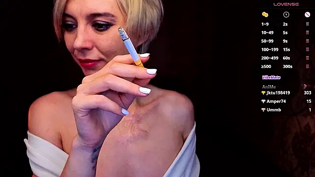 Show de webcam de Blondice