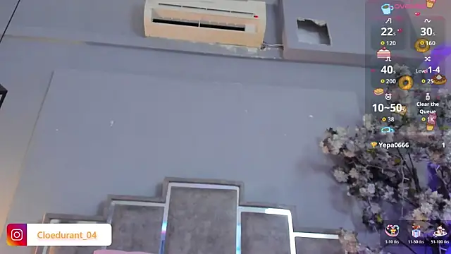 Chat +18 de Cloedurant ao vivo