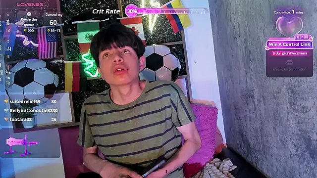 Show de Alex_it0_ na webcam