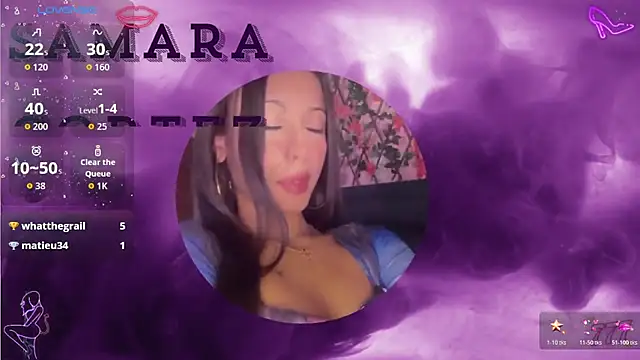 SamaraCortezのライブXXXチャット