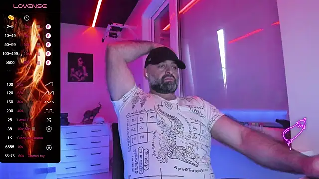 HAIR-MAN Webcam Show
