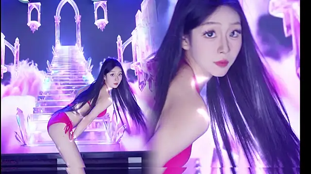 Show de AOA--girl na webcam
