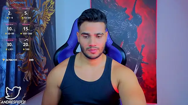 AndresRodriguez1 Adlı Modelin Canlı XXX Sohbeti
