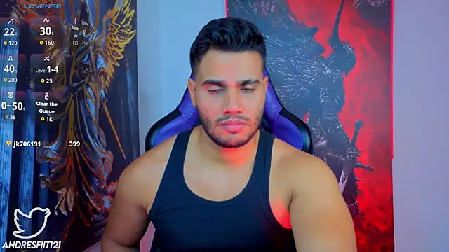 AndresRodriguez1 Adlı Modelin Canlı XXX Sohbeti