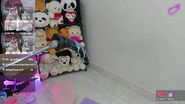 Chat +18 de Lizz_Tender ao vivo