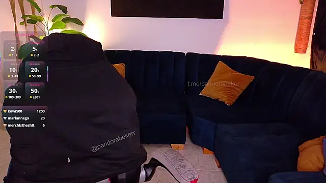 XXX chat uživo modela pandorabeker