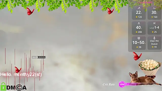 XXX chat uživo modela CherryBloom777