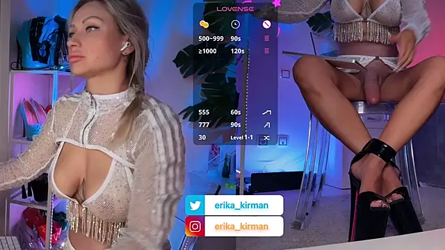 Erika_Kirman Adlı Modelin Canlı XXX Sohbeti