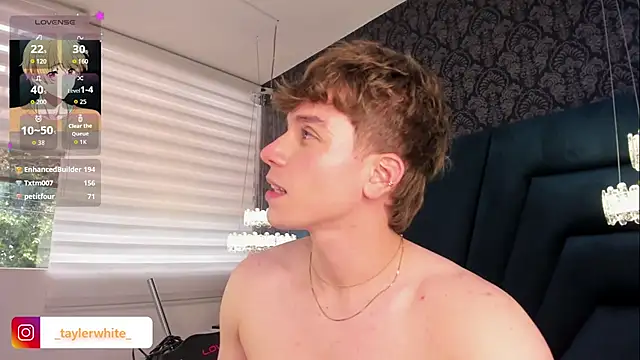 TaylerWhite 라이브 XXX 채팅