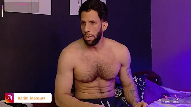 Karim_mansur Adlı Modelin Web Kamerası Şovu