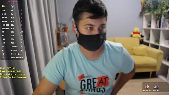 Chat XXX en directo de Tomguys
