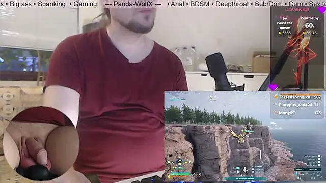 Chat XXX ao vivo de Panda-WolfX