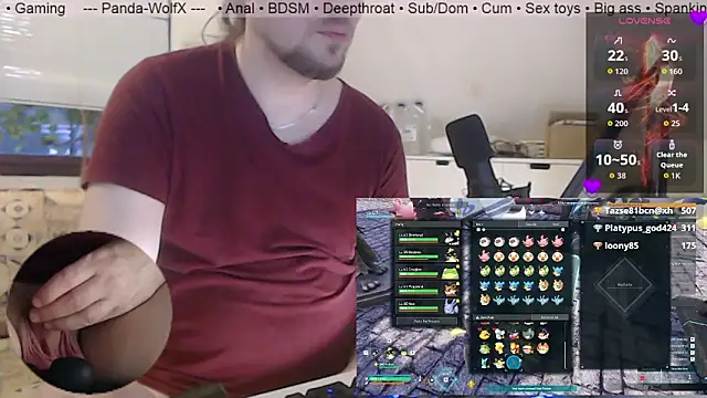Panda-WolfX Live XXX-chat