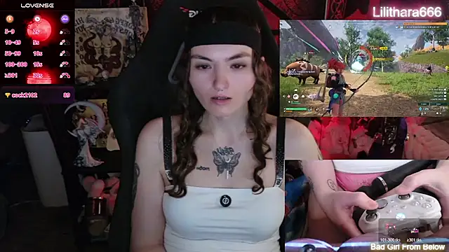 Chat +18 de Lilithara666 ao vivo