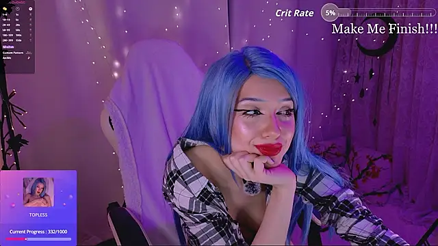 Chat +18 de SapphireEve ao vivo