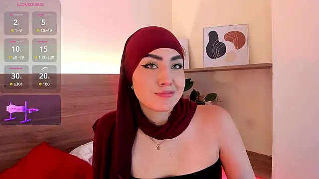 fatimarab Adlı Modelin Web Kamerası Şovu