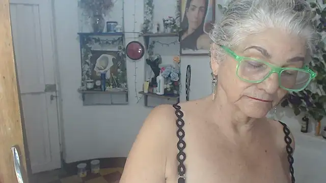 Show de FunnyGrandma na webcam