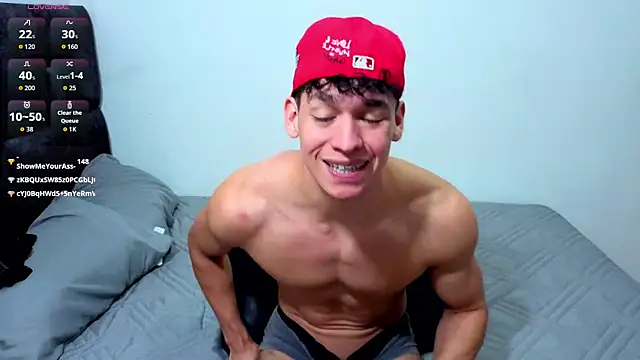 Luke_Muscle webkamerás műsora