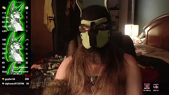 kinkywolf429 élő XXX-chatje