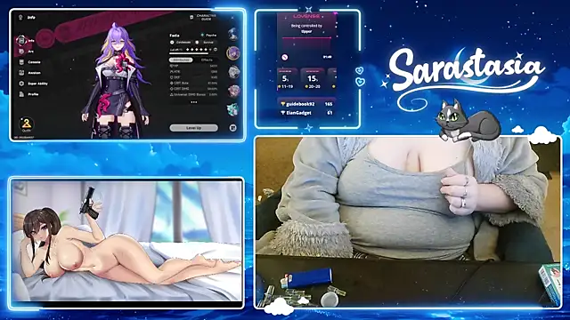צ'אט XXX בשידור חי של Sarastasia417
