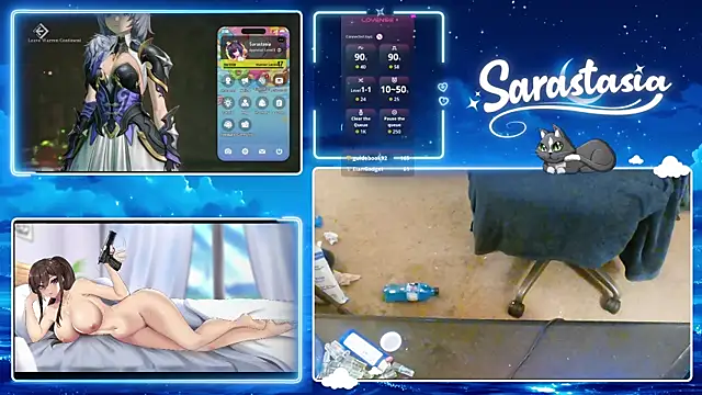 צ'אט XXX בשידור חי של Sarastasia417