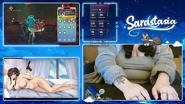 Sarastasia417 Adlı Modelin Canlı XXX Sohbeti