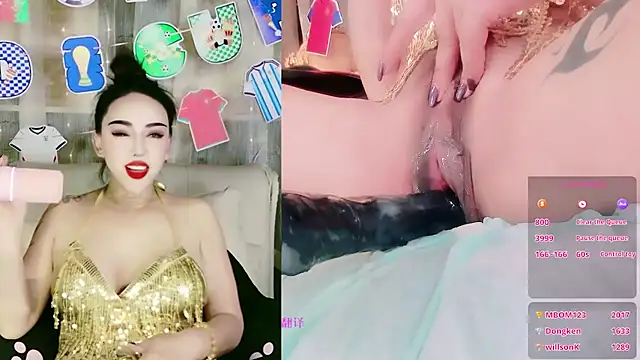 צ'אט XXX בשידור חי של ladyfengyeS010