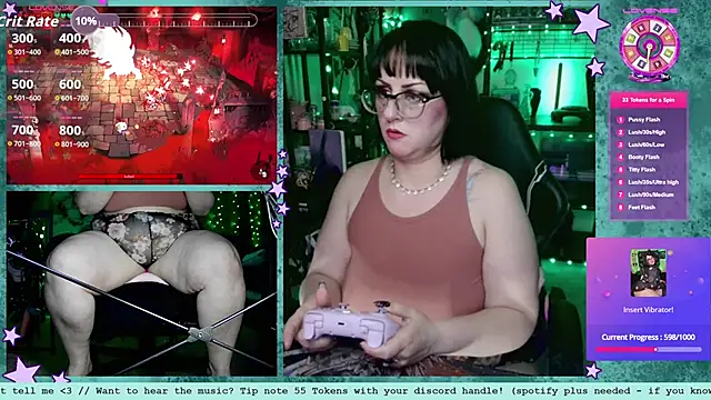 Chat +18 de LadyMarzanna ao vivo