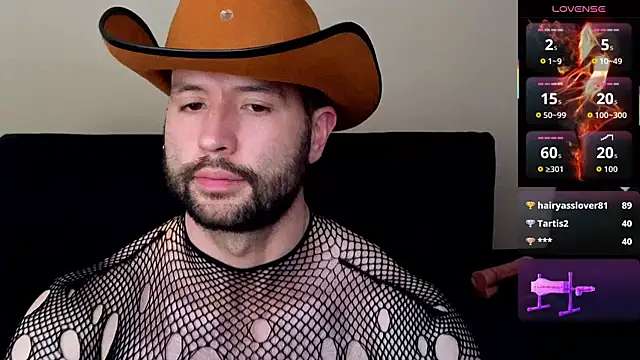 hairyncuteass élő XXX-chatje
