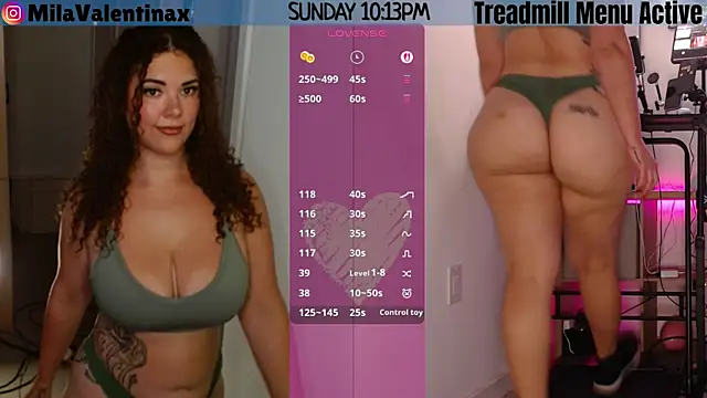 Chat XXX ao vivo de MilaValentina