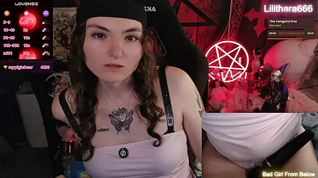 Chatroom XXX en direct de Lilithara666