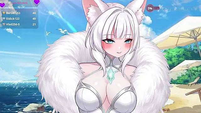 MiyariFox élő XXX-chatje