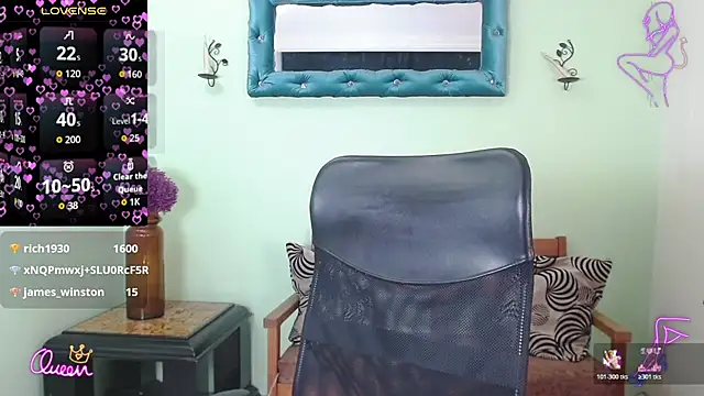 Chat +18 de _Victoria_Jones_ ao vivo